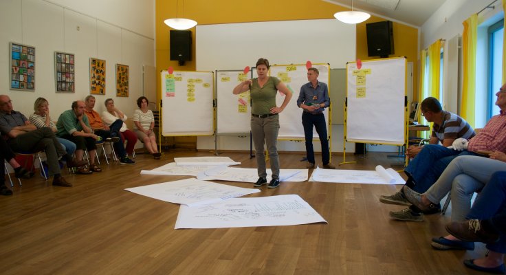Ökosiedlung Wennigsen, Workshop im Gemeinschaftshaus